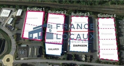 8 Rue De La Ferme Saint Ladre, Fosses, VDO - Aerial  map view