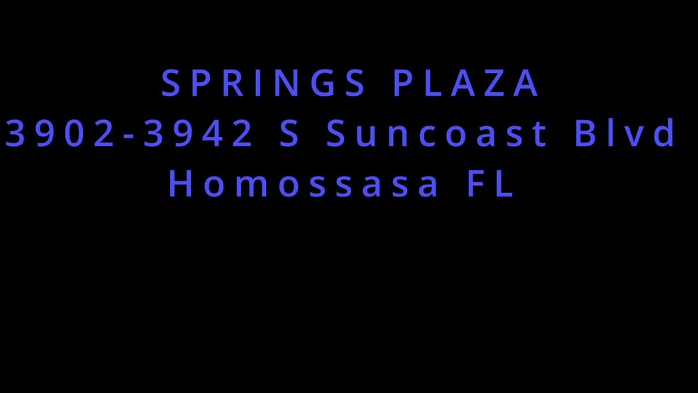 3902-3942 S Suncoast Blvd, Homosassa, FL for rent - Commercial Listing Video - Image 2 of 30