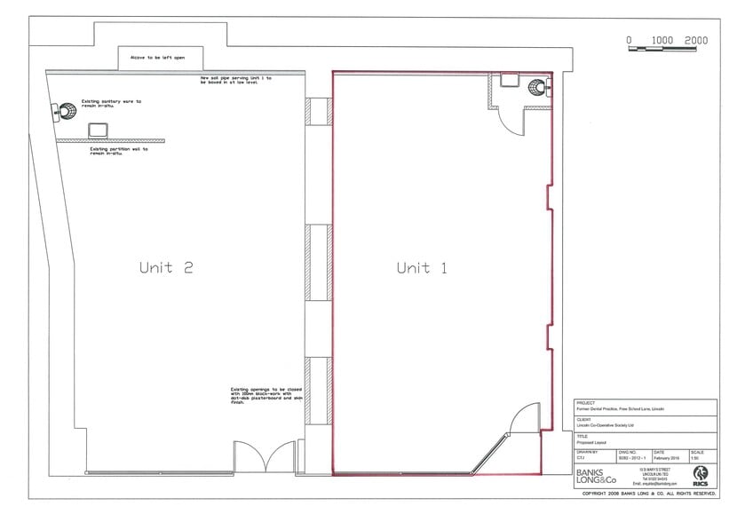 5 Free School Ln, Lincoln to rent - Floor Plan - Image 2 of 7