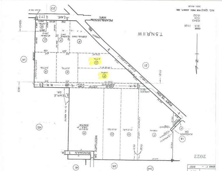 Prime Commercial Parcels For Sale portfolio of 2 properties for sale on LoopNet.co.uk - Plat Map - Image 2 of 2