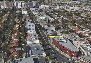 332 S Beverly Dr, Beverly Hills, CA - aerial  map view