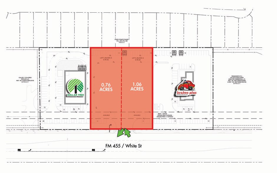 FM 455, Anna, TX for rent - Site Plan - Image 1 of 1