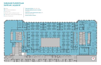 433 W Van Buren St, Chicago, IL for rent Floor Plan- Image 1 of 16