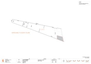 86D Lillie Rd, London to rent Site Plan- Image 2 of 2