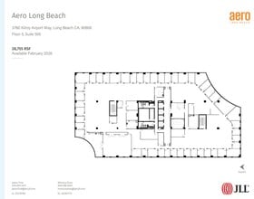 3900 Kilroy Airport Way, Long Beach, CA to rent Floor Plan- Image 1 of 1