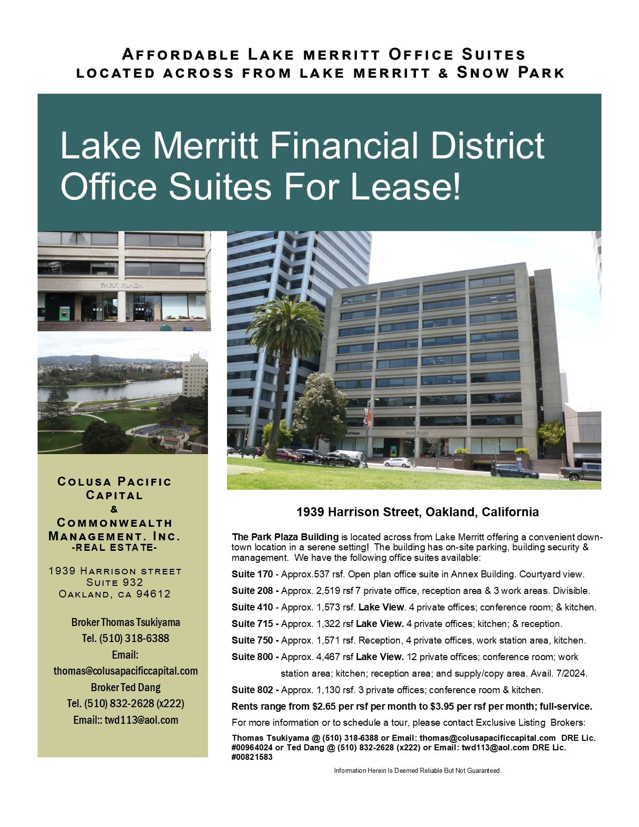 1939 Harrison St, Oakland, CA to rent Building Photo- Image 1 of 8