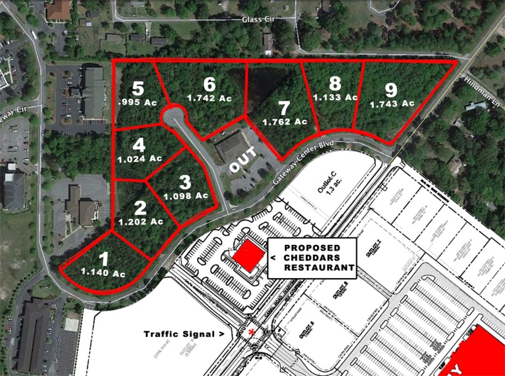 491 Gateway Center Blvd, Brunswick, GA for sale - Site Plan - Image 2 of 3