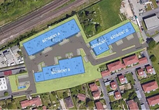 Rillieux-la-Pape, RHO - Aerial map view