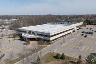 500 Plymouth Ave NE, Grand Rapids, MI - aerial  map view