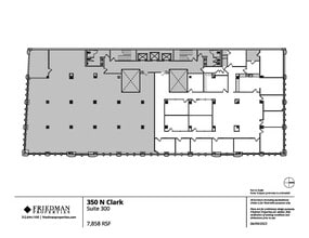350 N Clark St, Chicago, IL to rent Floor Plan- Image 1 of 6