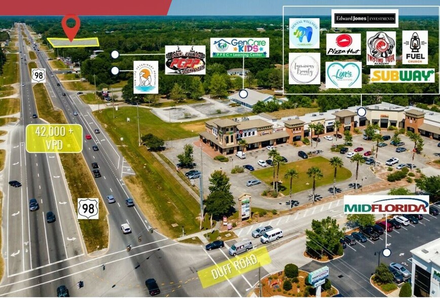 US Hwy 98 & Princeton Manor Ln, Lakeland, FL for sale - Building Photo - Image 1 of 9