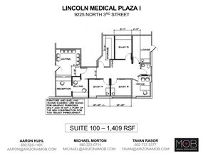 9225 N 3rd St, Phoenix, AZ to rent Floor Plan- Image 1 of 1