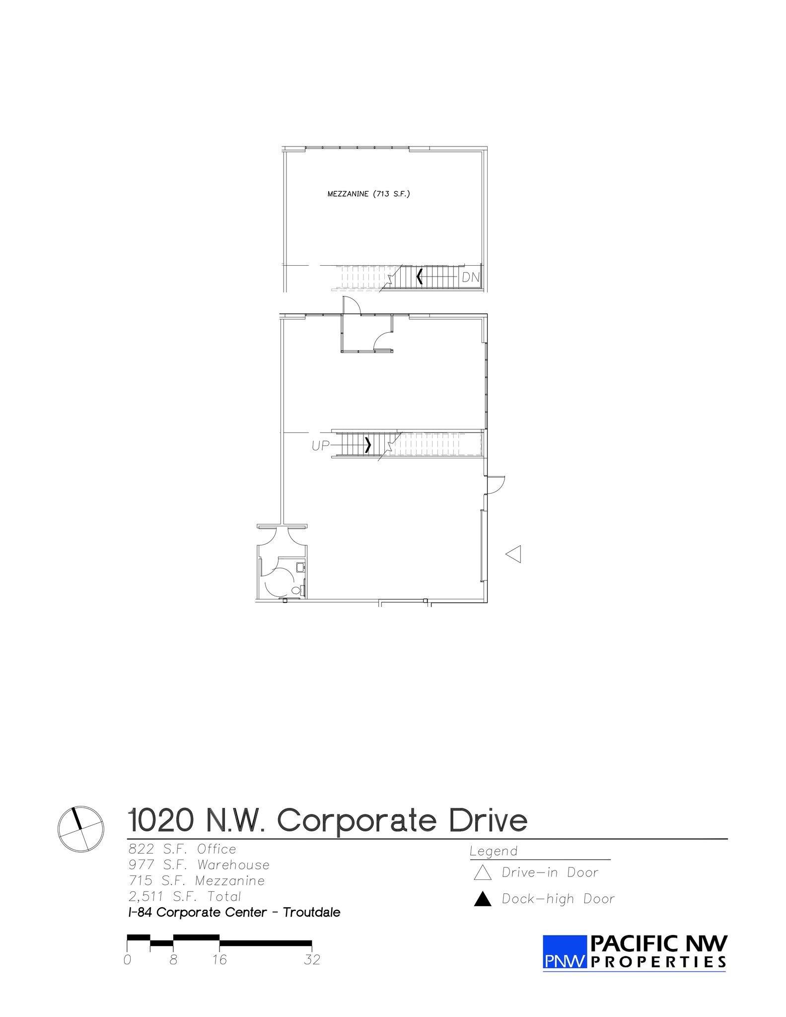 1020-1080 NW Corporate Dr, Troutdale, OR for rent Site Plan- Image 1 of 1