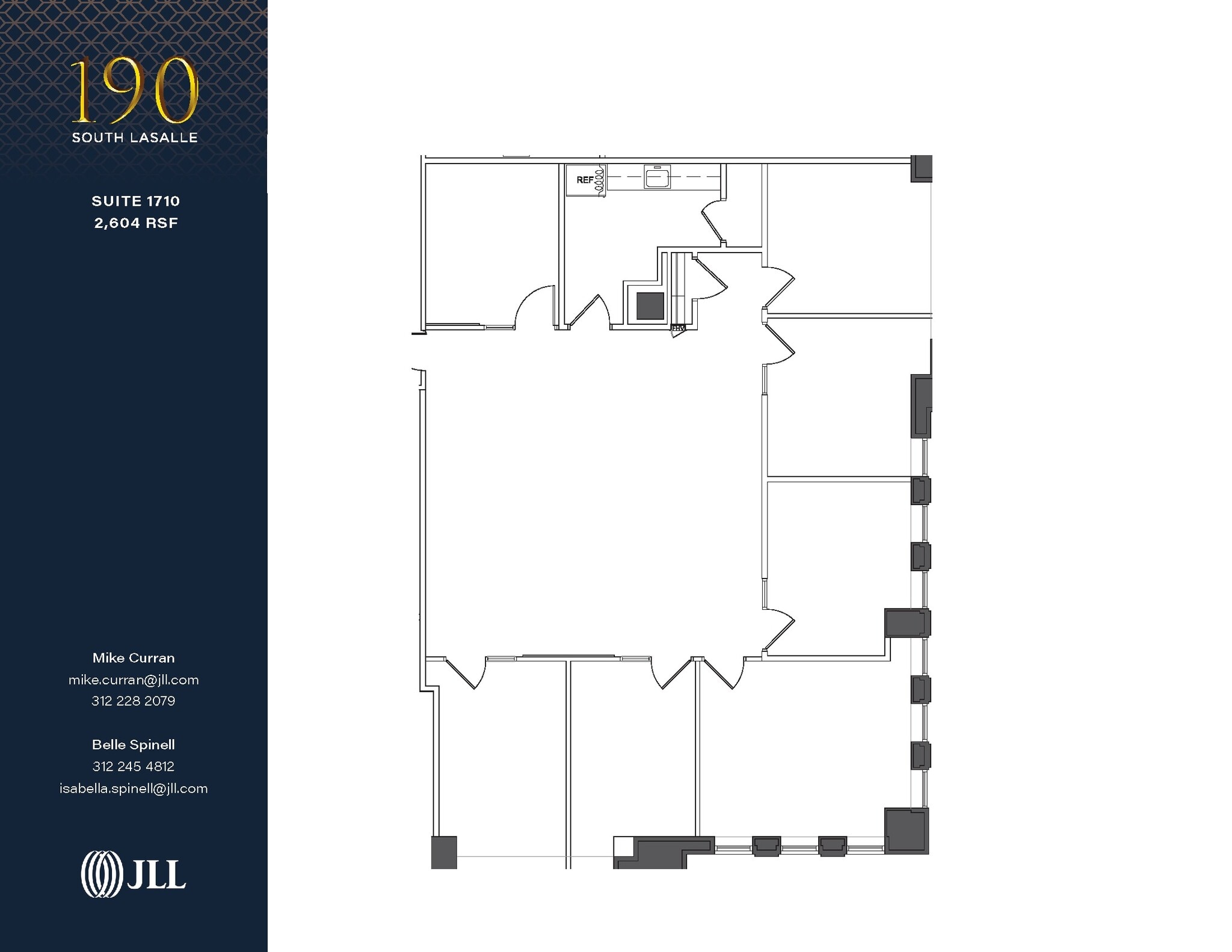 190 S La Salle St, Chicago, IL to rent Floor Plan- Image 1 of 1