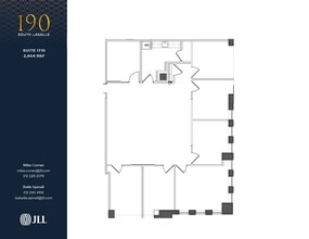 190 S La Salle St, Chicago, IL to rent Floor Plan- Image 1 of 1