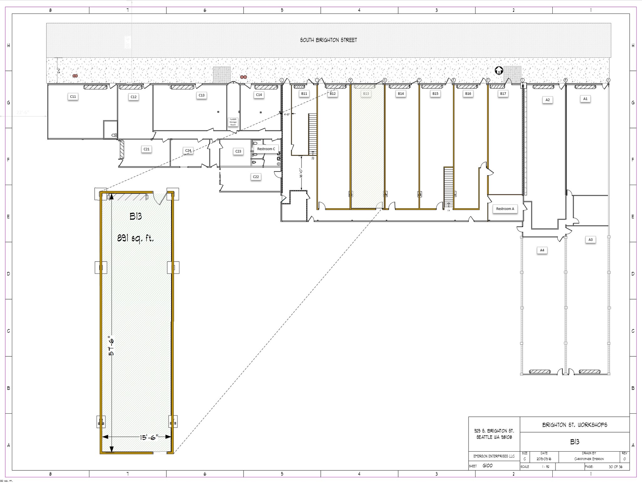 525 S Brighton St, Seattle, WA for rent Floor Plan- Image 1 of 1