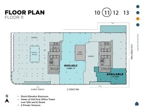 1299 Pennsylvania Ave NW, Washington, DC to rent Floor Plan- Image 1 of 2
