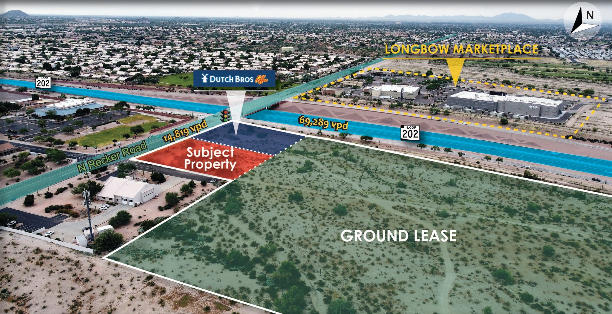 NWC N Recker Road & Loop 202 Fwy, Mesa, AZ for sale Building Photo- Image 1 of 1