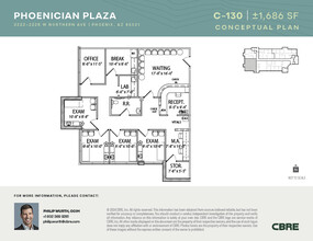 2222-2228 W Northern Ave, Phoenix, AZ for rent Floor Plan- Image 2 of 3