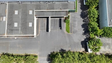 Bondoufle - Aerial map view