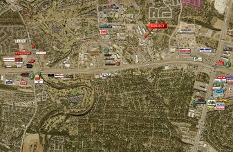 700 E Sonterra Blvd, San Antonio, TX - aerial  map view