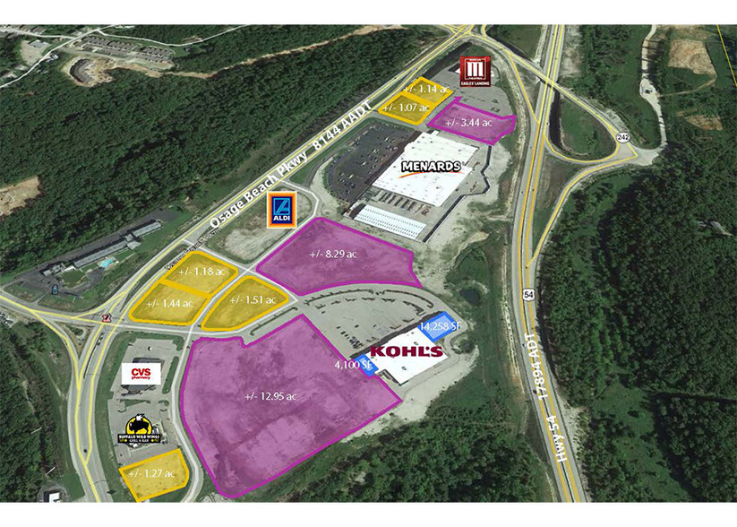 2100 Goldie Prewitt Memorial Parkway, Lake Ozark, MO for rent - Site Plan - Image 2 of 2