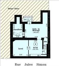 6 Rue Jules Simon, Boulogne-Billancourt to rent Floor Plan- Image 2 of 2