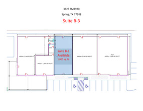 3625 FM 2920 Rd, Spring, TX for rent Site Plan- Image 1 of 4