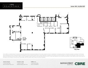 1355 Peachtree St NE, Atlanta, GA for rent Floor Plan- Image 1 of 1