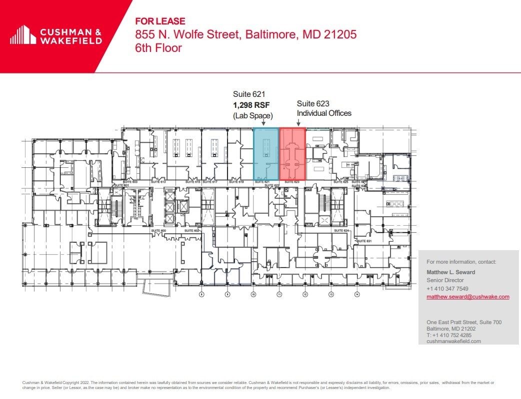 855 N Wolfe St, Baltimore, MD to rent Floor Plan- Image 1 of 1