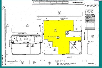 198 W Main St, El Cajon, CA for sale Plat Map- Image 1 of 1