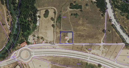 Cuenca, CUE - Aerial  map view