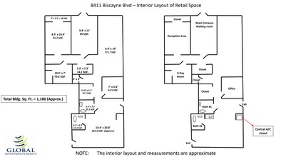 8413 Biscayne blvd, Miami, FL for rent Floor Plan- Image 1 of 1