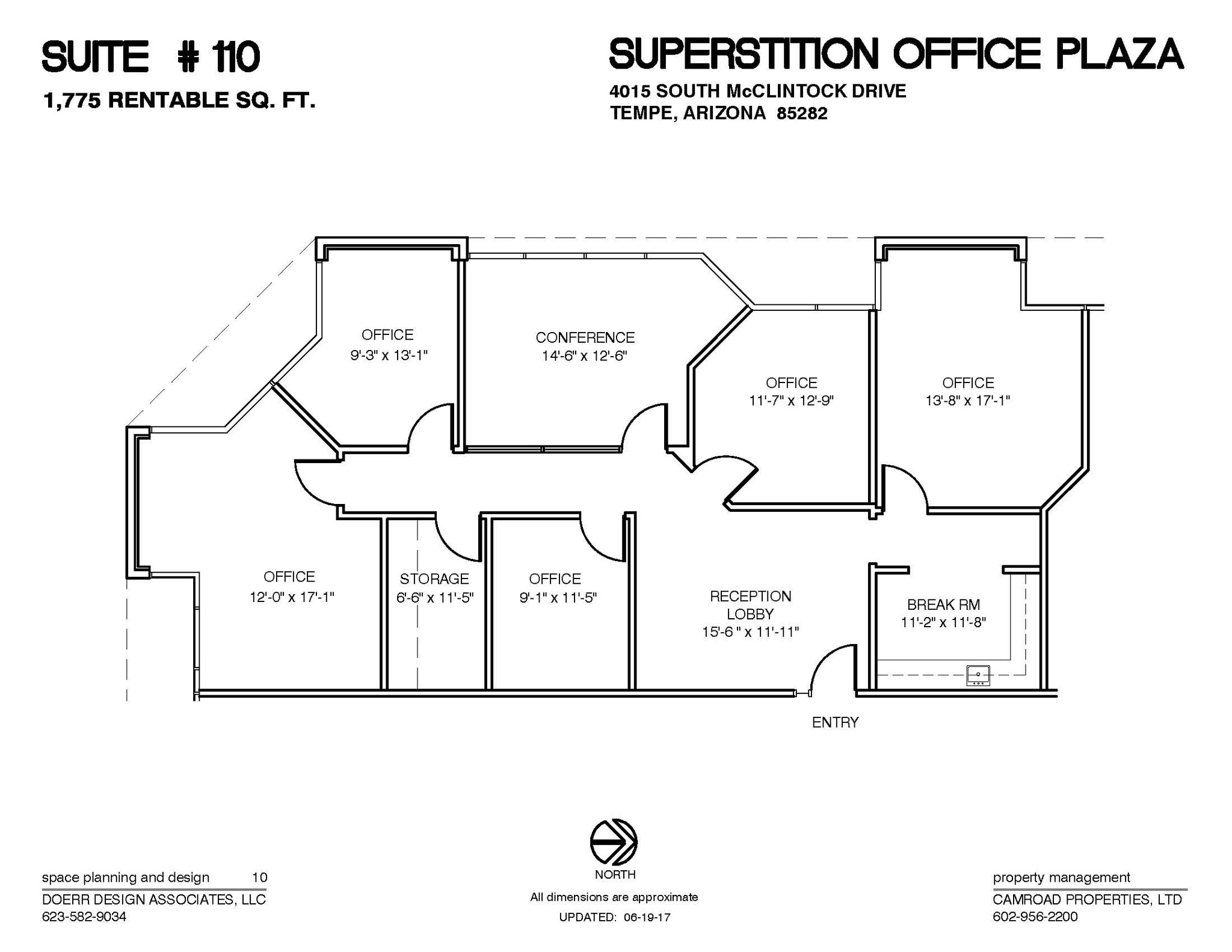 4015 S McClintock Dr, Tempe, AZ to rent Floor Plan- Image 1 of 1