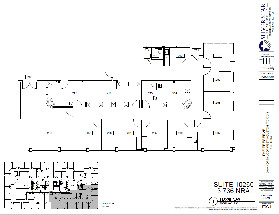 2000 N Loop Fwy W, Houston, TX to rent Floor Plan- Image 1 of 1