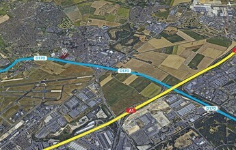 Gonesse, VDO - Aerial  map view - Image1