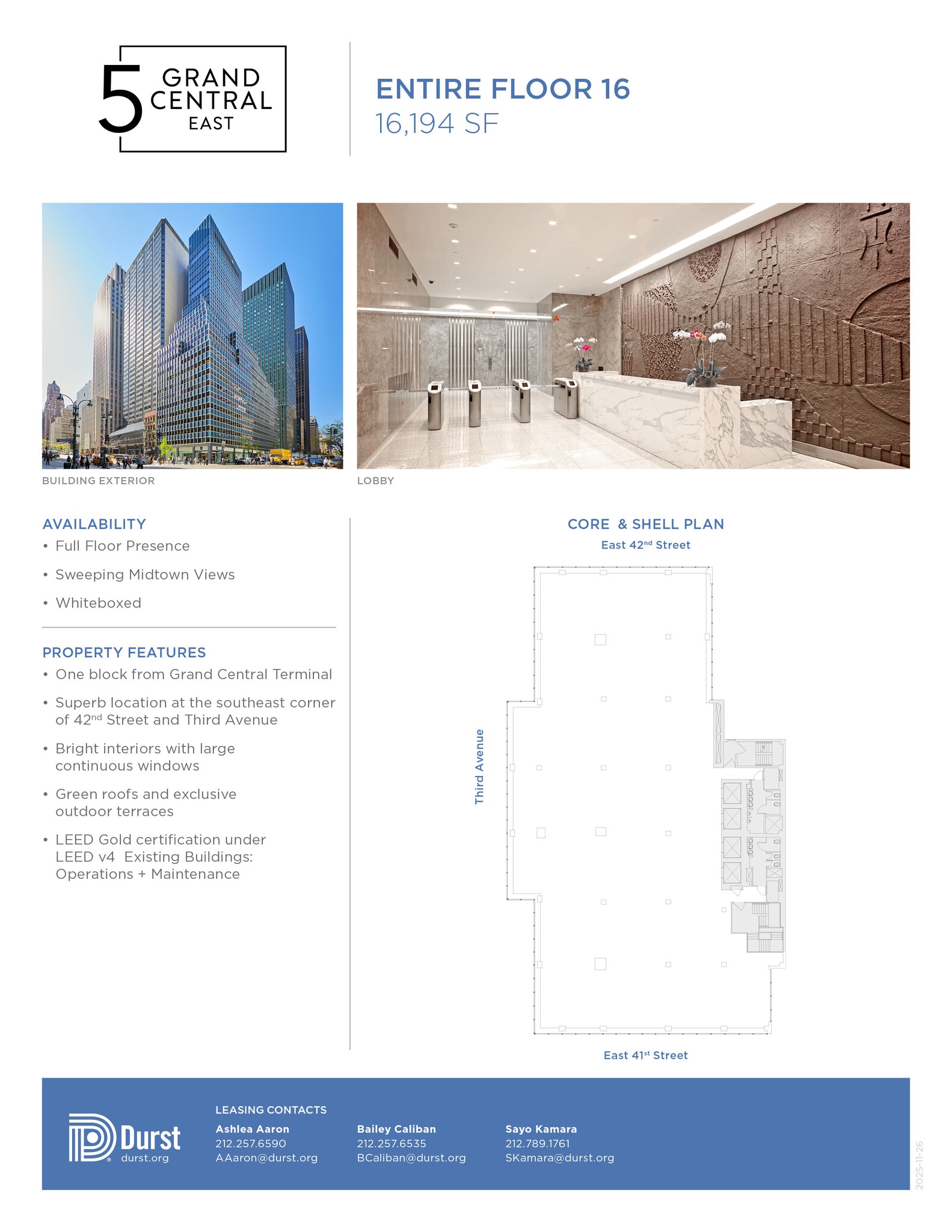 5 Grand Central East, New York, NY to rent Interior Photo- Image 1 of 1