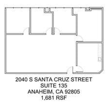 2040 S Santa Cruz St, Anaheim, CA for rent Site Plan- Image 1 of 1