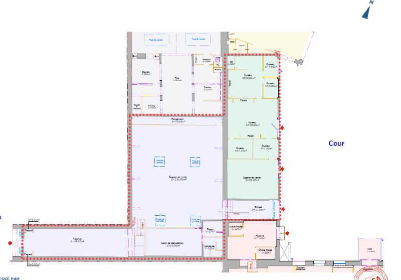 Retail in Lyon for sale - Floor Plan - Image 2 of 2