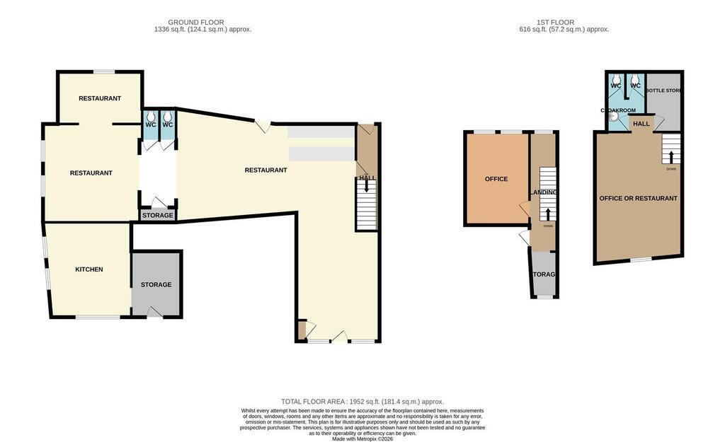 11 Mansel St, Carmarthen for sale Floor Plan- Image 1 of 2
