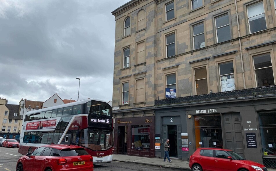 1-5 Commercial St, Edinburgh to rent - Building Photo - Image 1 of 5