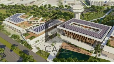 Pessac - Aerial  map view