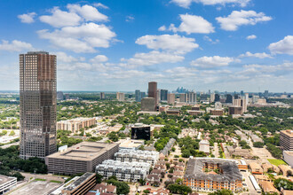 5847 San Felipe St, Houston, TX - aerial  map view