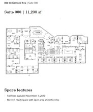 804 W Diamond Ave, Gaithersburg, MD for rent Floor Plan- Image 1 of 6