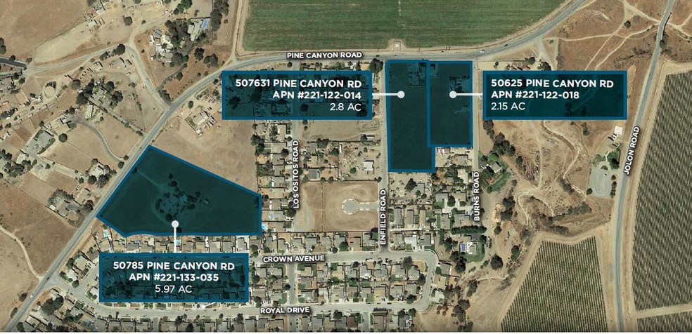 Pine Canyon Rd Monterey County, King City, CA for sale - Site Plan - Image 1 of 1