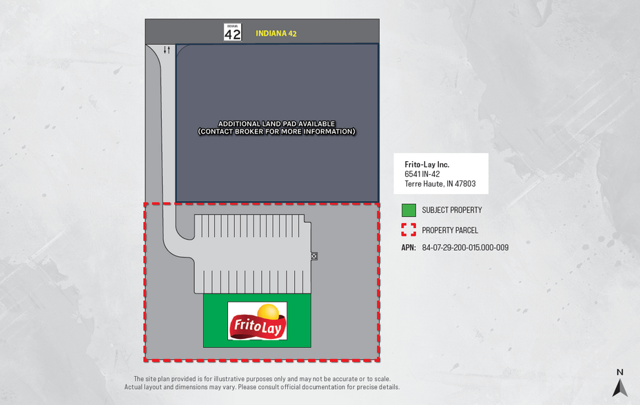 6541 IN-42, Terre Haute, IN for sale - Site Plan - Image 2 of 4
