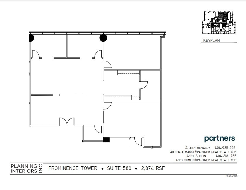 3475 Piedmont Rd NE, Atlanta, GA to rent Floor Plan- Image 1 of 1