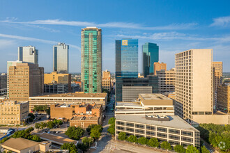 640 Taylor St, Fort Worth, TX - aerial  map view