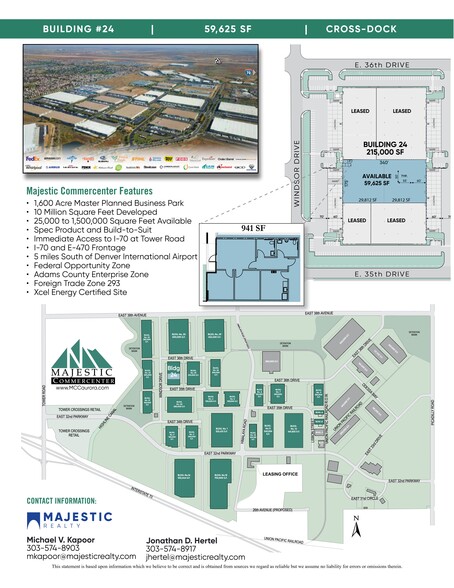 3500 N Windsor Dr, Aurora, CO for rent - Site Plan - Image 1 of 13