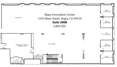 1250 Main St, Napa, CA for rent Floor Plan- Image 1 of 1